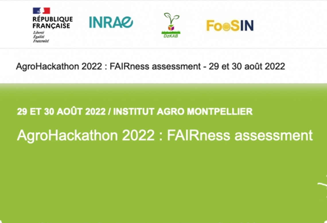 AgroHackathon 2022 - FAIRness assessment AgroHackathon 2022 - FAIRness assessment