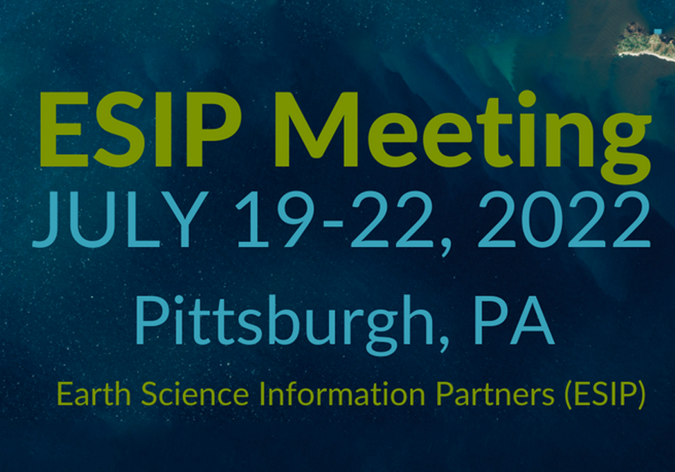 ESIP meeting 2022 ESIP meeting 2022