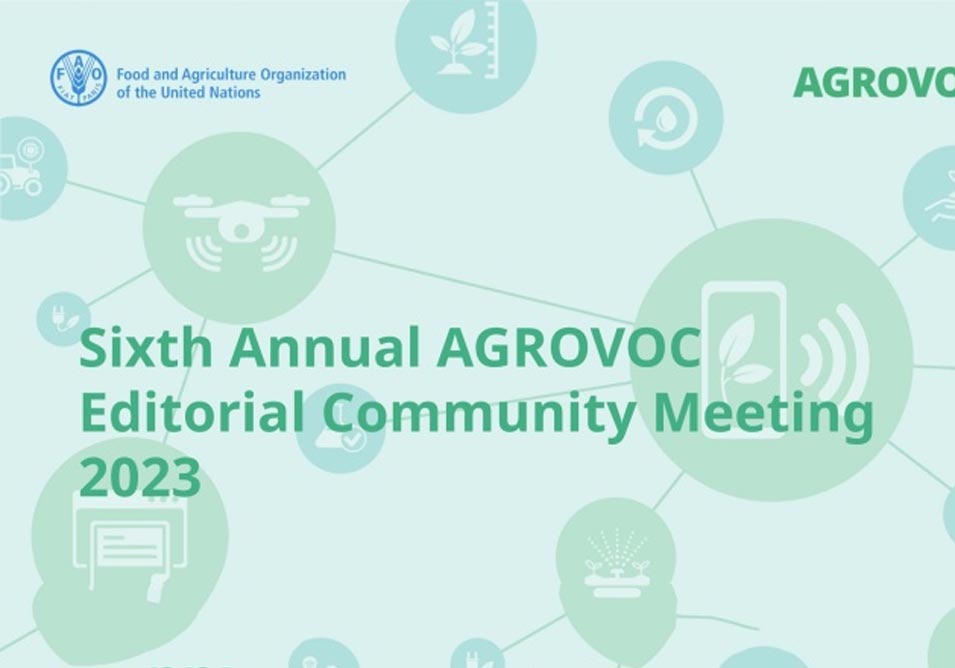 Sixth Annual AGROVOC Editorial Community Meeting 2023