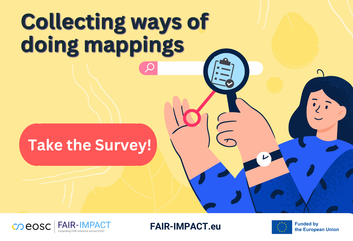 Collecting the ways of doing mappings - Take the survey Collecting the ways of doing mappings - Take the survey