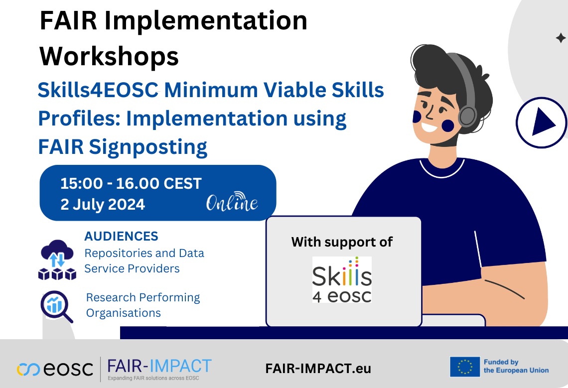 Skills4EOSC Minimum Viable Skills Profiles: Implementation using FAIR Signposting Skills4EOSC Minimum Viable Skills Profiles: Implementation using FAIR Signposting