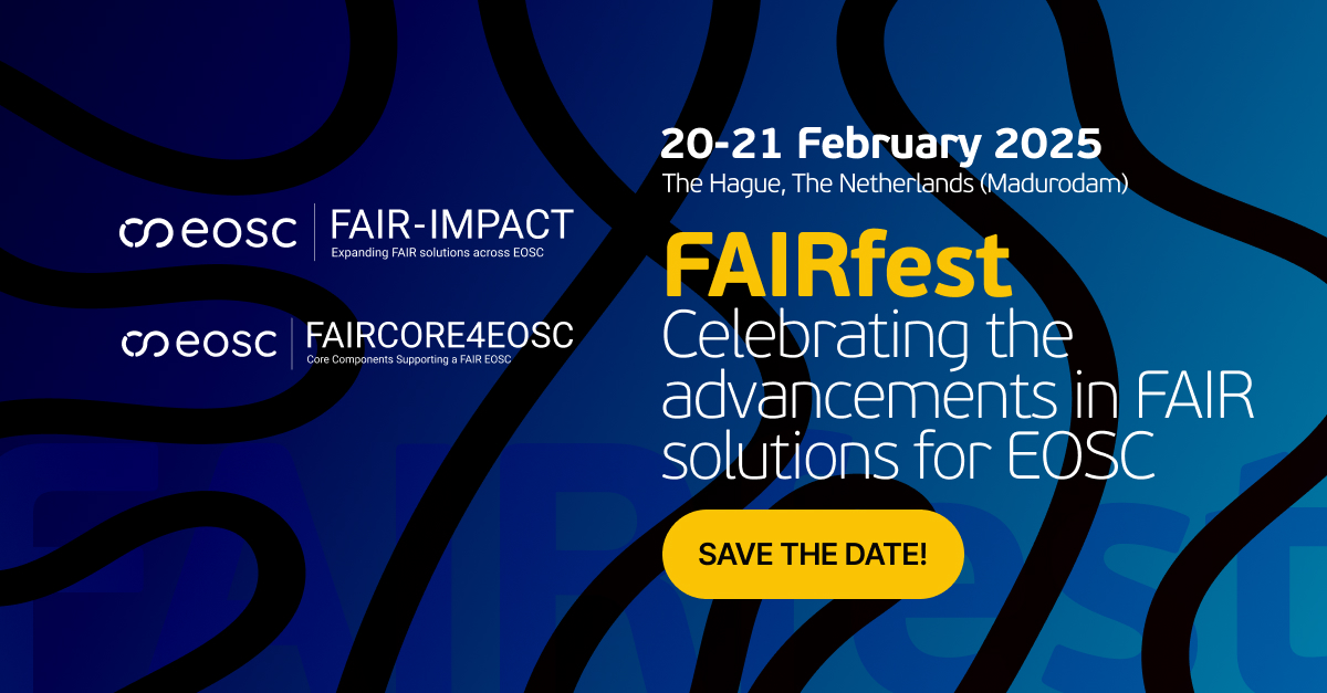FAIRfest FAIRfest: Celebrating advancements of FAIR solutions in EOSC