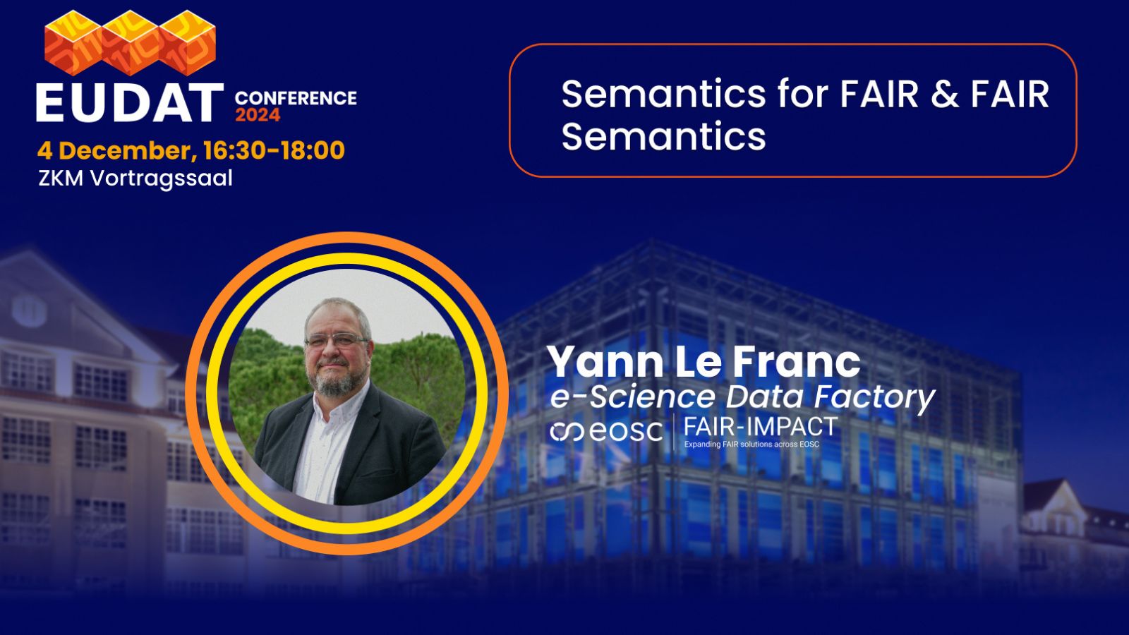 FAIR-IMPACT Semantic Session at EUDAT Conference 2024 FAIR-IMPACT Semantic Session at EUDAT Conference 2024