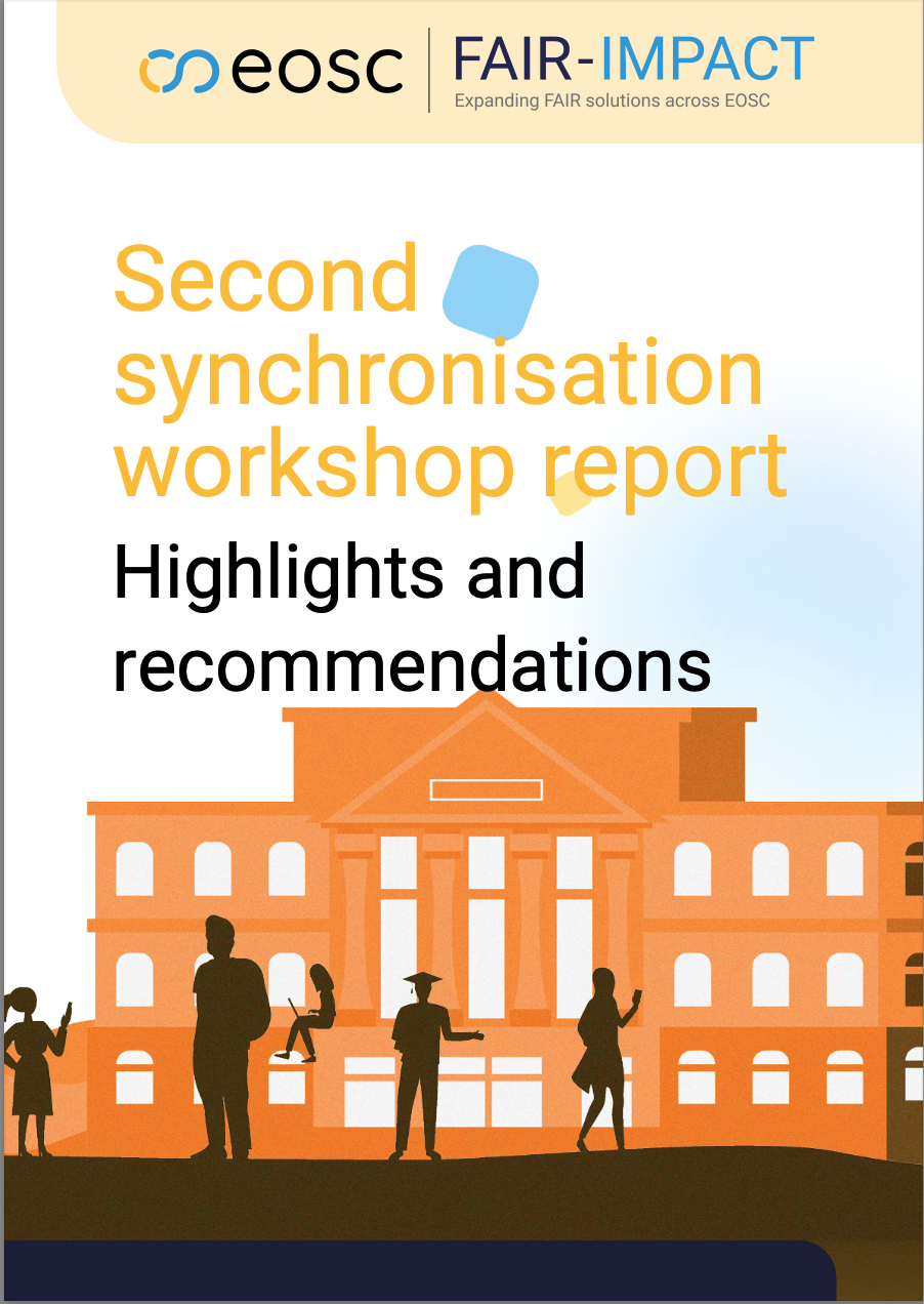 Second report of the Synchronisation Force - cover