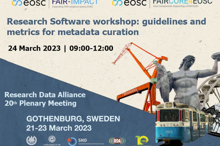 Research Software Workshop: guidelines and metrics for metadata curation