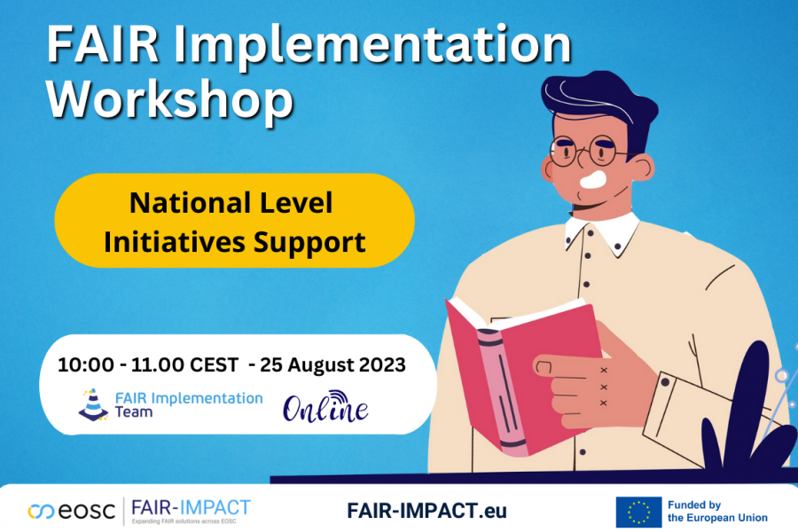 FAIR Implementation Workshop - Support for National Level Initiatives