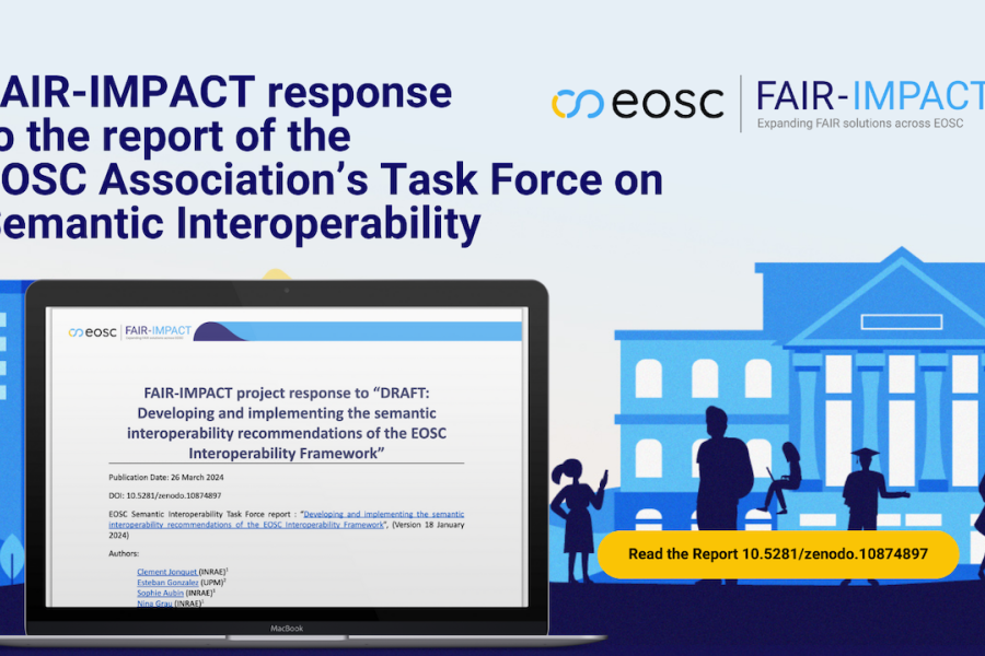 FAIR-IMPACT response  to the report of the  EOSC Association’s Task Force on Semantic Interoperability 